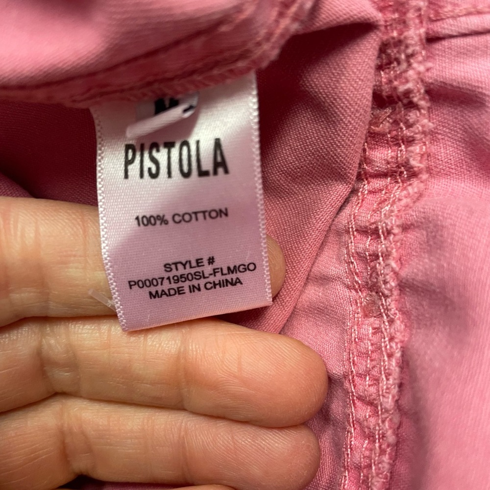 Pistola Washed Pink Utility Jumpsuit - Picture 6 of 8